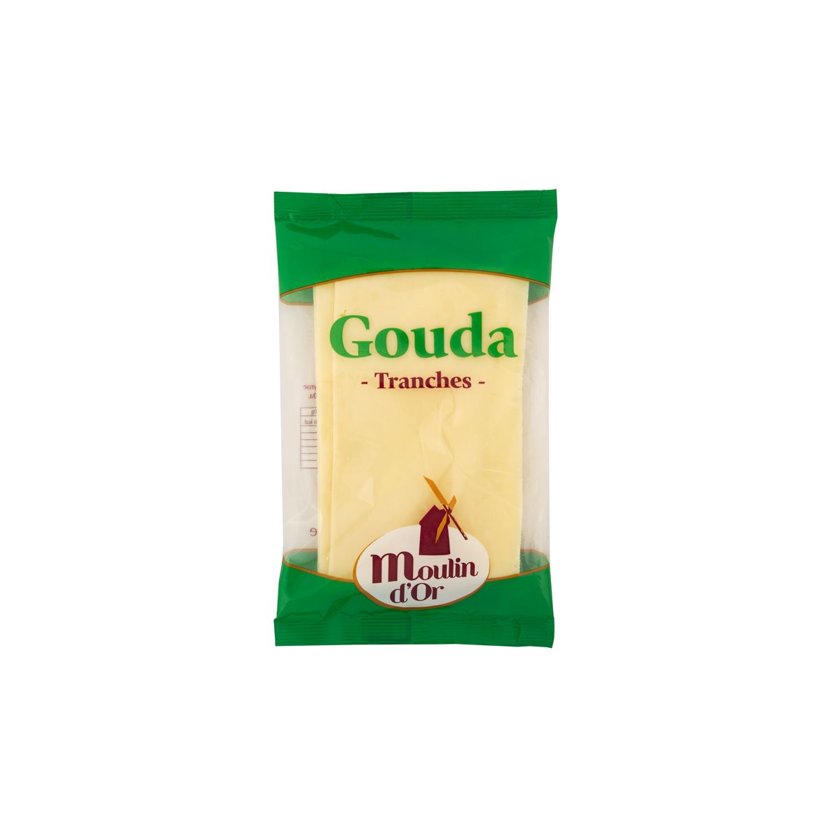 MOULIN D'OR Gouda en tranche 200g