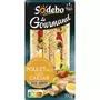 SODEBO Sandwich club gourmand poulet rôti sauce Caesar crudités 2 pièces 190g