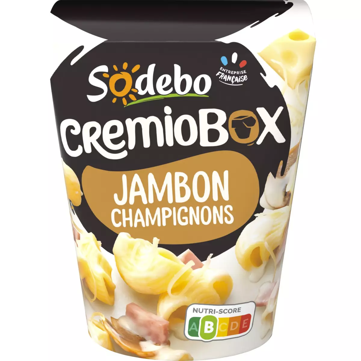 SODEBO Cremio box jambon champignons 1 portion 280g