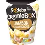 SODEBO Cremio box jambon champignons 1 portion 280g