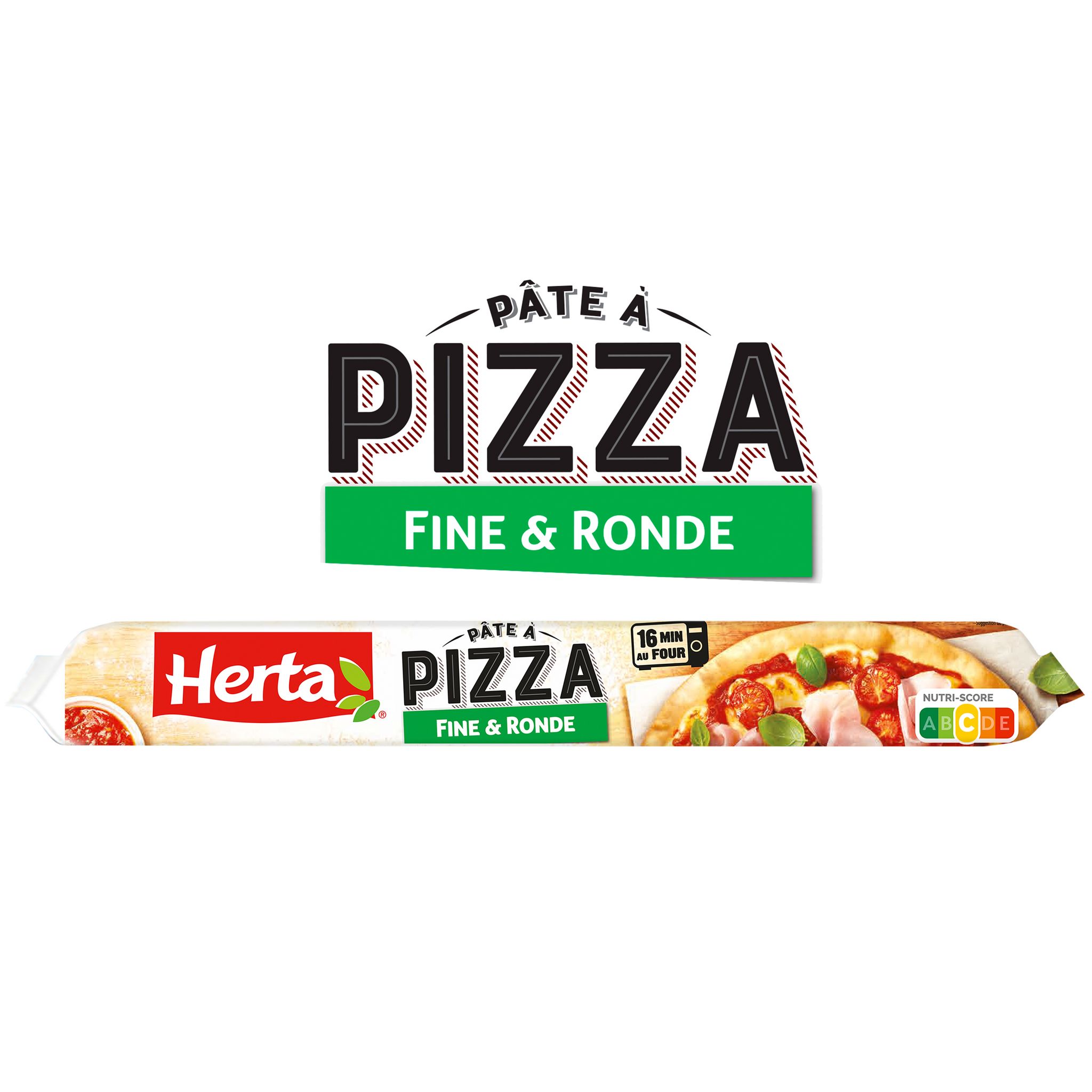 Voir la diapositive 2 : HERTA Pâte à pizza fine et ronde 265g