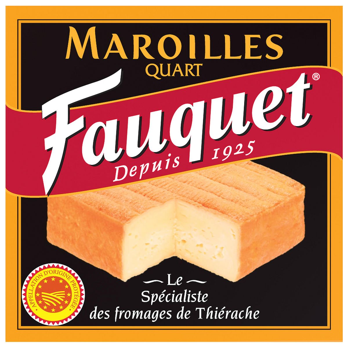 FAUQUET Quart de maroilles AOP 210g
