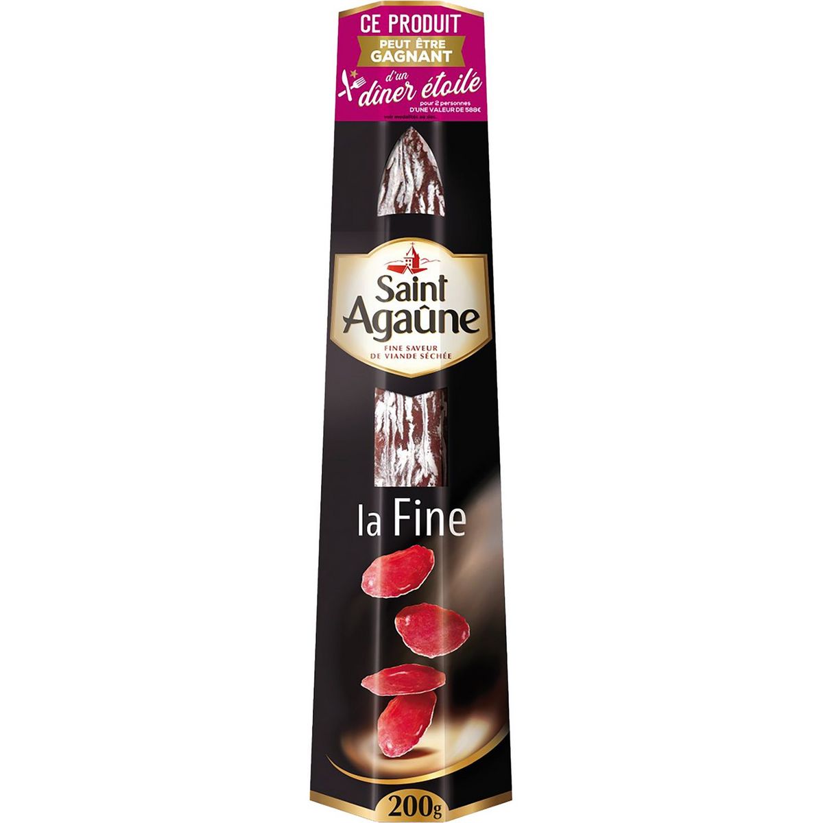 SAINT AGAUNE Saucisse "La fine" 200g
