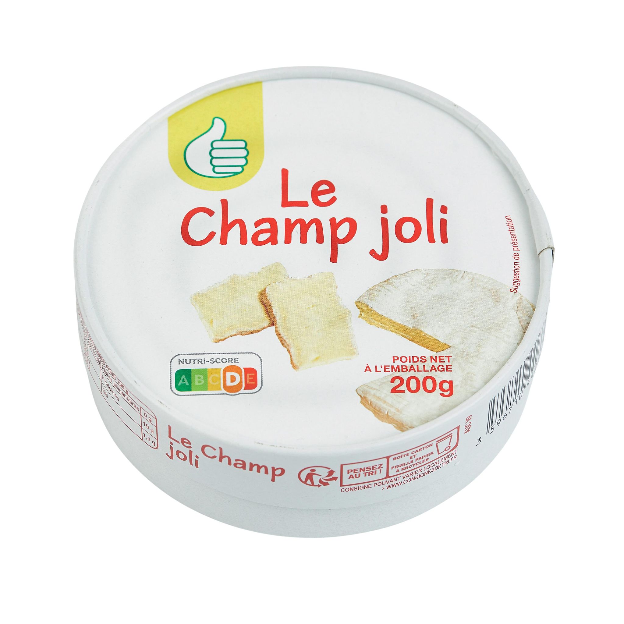 Voir la diapositive 2 : POUCE Camembert 200g