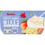 Voir la diapositive 3 : AUCHAN Les mixés - Yaourt brassé à la mangue-abricot-nectarine 4x125g