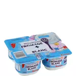 AUCHAN Fromage blanc 3.7% MG 4x100g