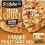 SODEBO Pizza crust farmer poulet sauce barbecue à partager 600g