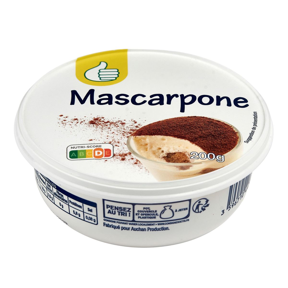 POUCE Mascarpone 200g