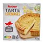 Voir la diapositive 2 : AUCHAN Tarte aux fromages 2 parts 400g