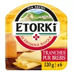 ETORKI Fromage de brebis en tranche 120g