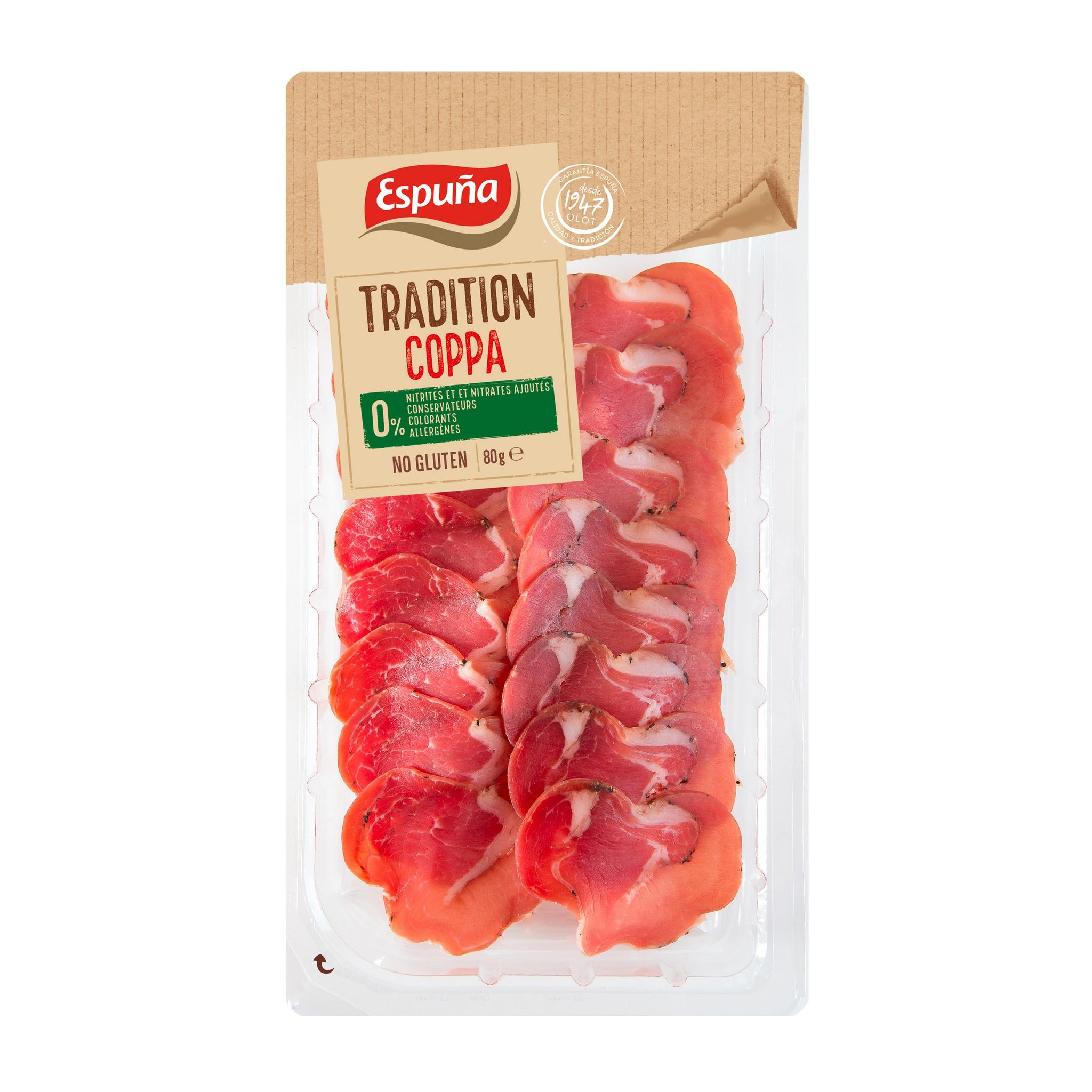 ESPUNA Coppa sans nitritres 80g