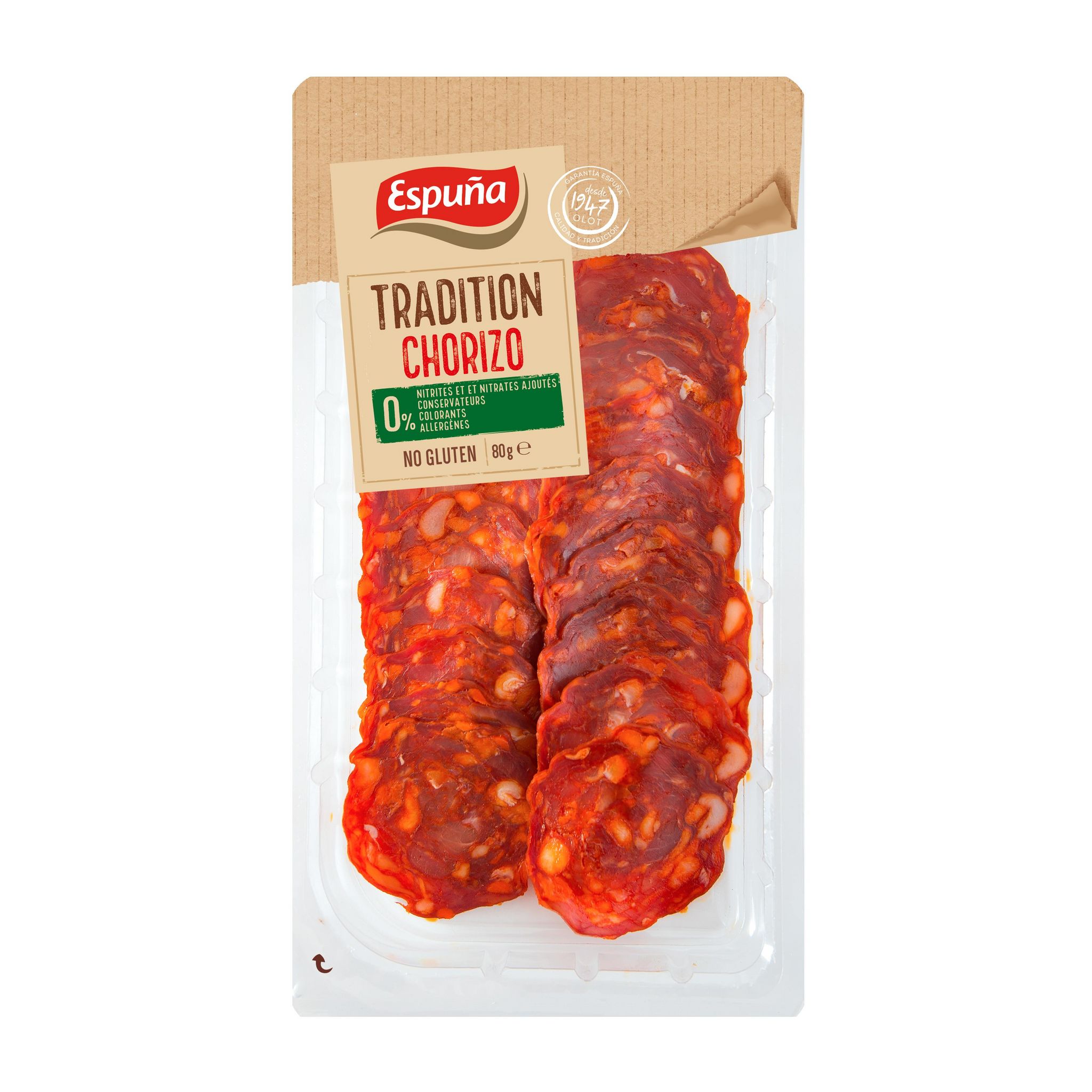 ESPUNA Lomo sans nitrites 80g