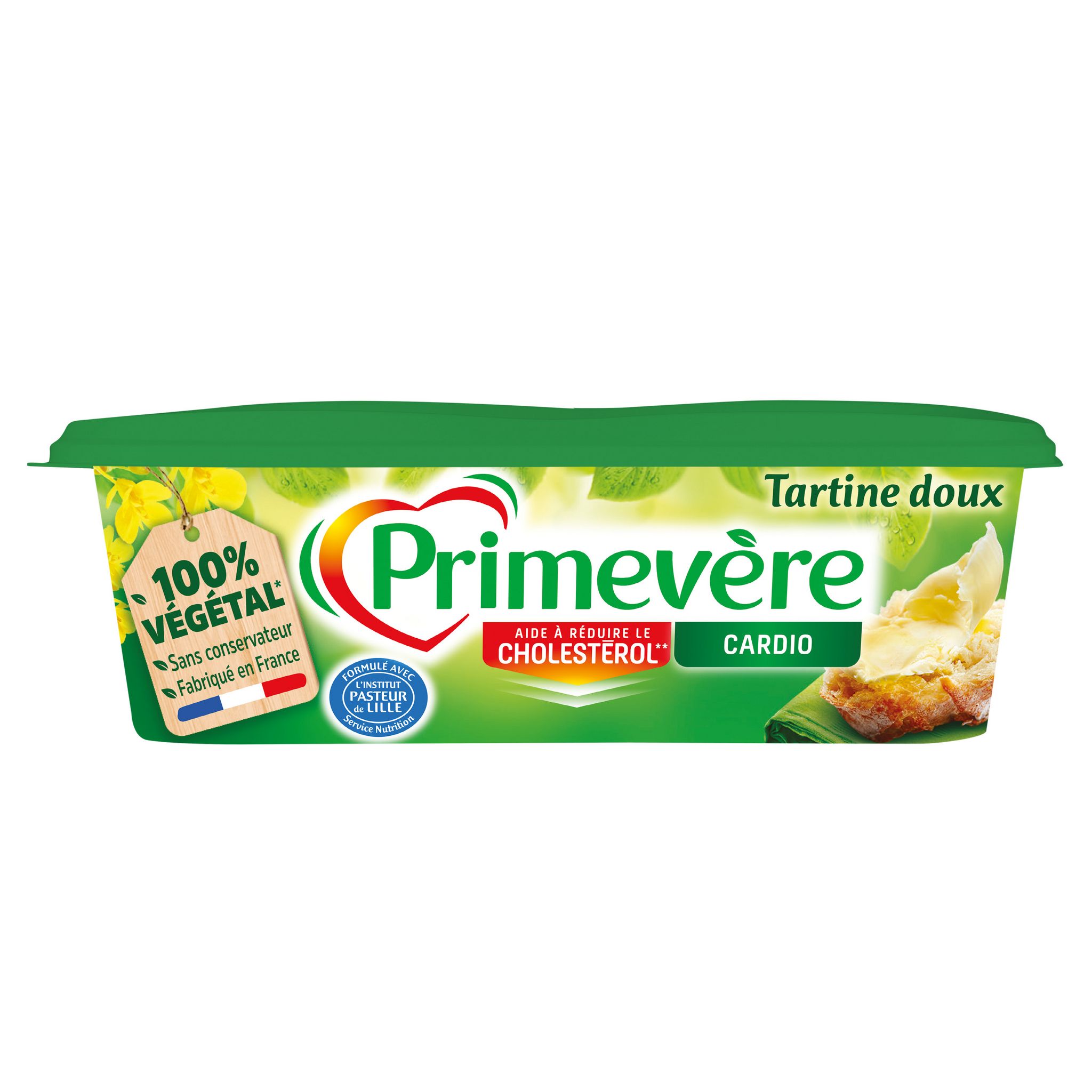 Voir la diapositive 3 : PRIMEVERE Margarine doux pour tartine 250g