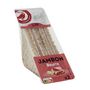 Voir la diapositive 2 : AUCHAN Sandwich club jambon beurre 125g