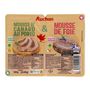 Voir la diapositive 2 : AUCHAN Mousse de foie de porc et mousse de canard au porto 2 pièces 100g