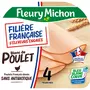 FLEURY MICHON Blanc de poulet filière française 4 tranches 160g