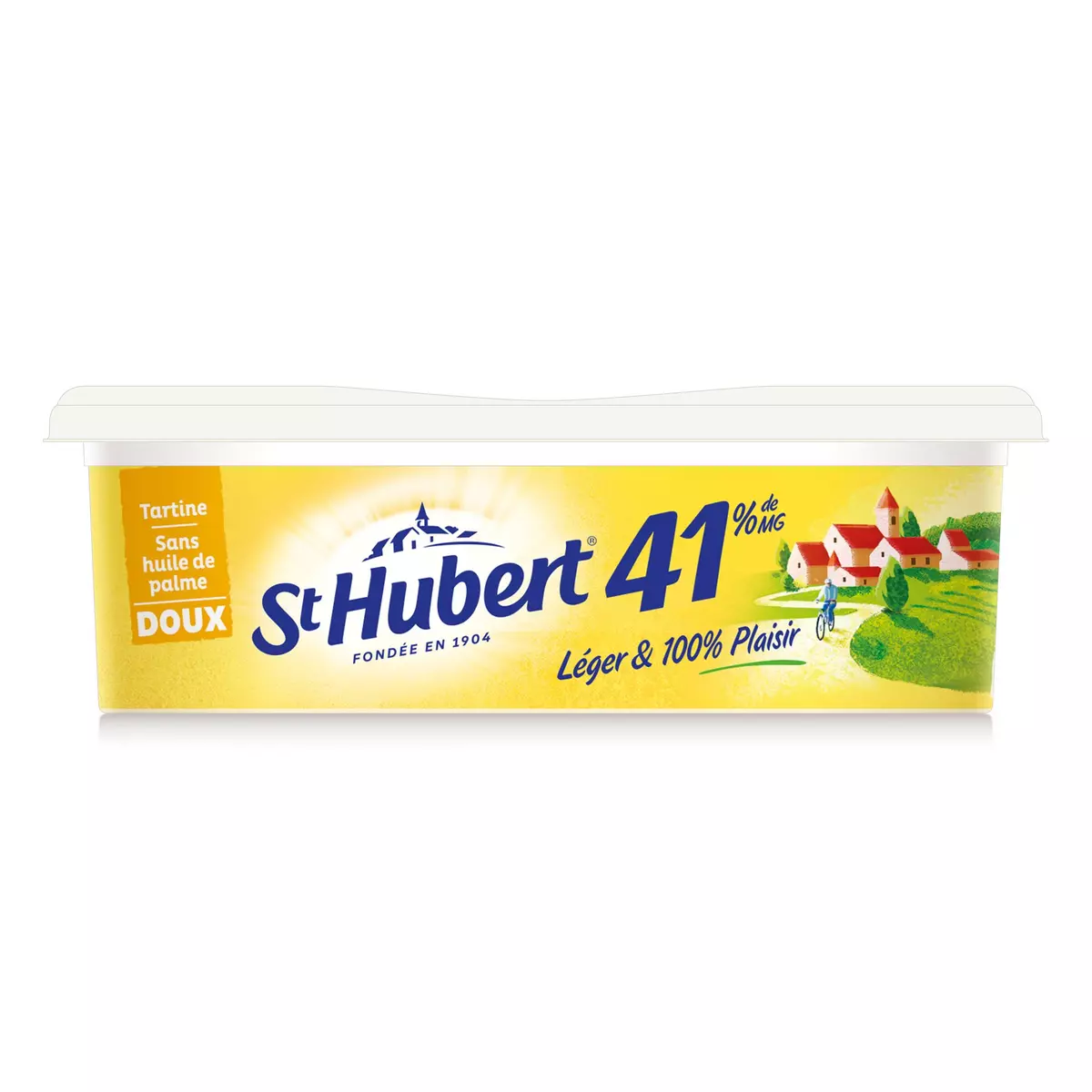 ST HUBERT Margarine doux à tartiner 38% MG sans huile de palme 250g