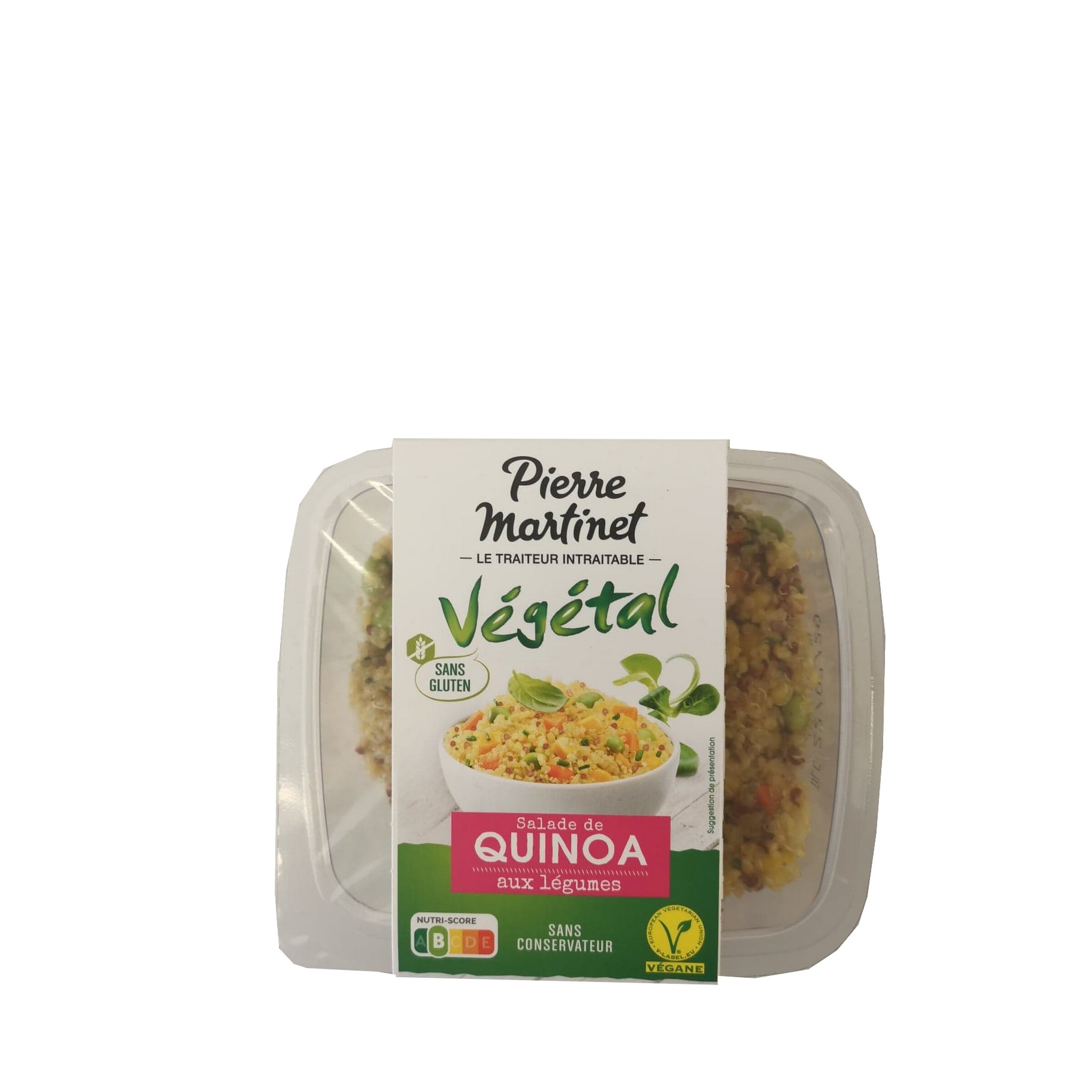 Voir la diapositive 4 : PIERRE MARTINET Salade de quinoa aux légumes sans gluten 1 part 250g