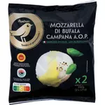 AUCHAN GOURMET Mozzarella Di bufala Campana AOP 250g
