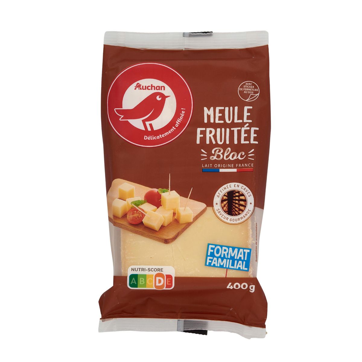AUCHAN Meule fruitée 400g