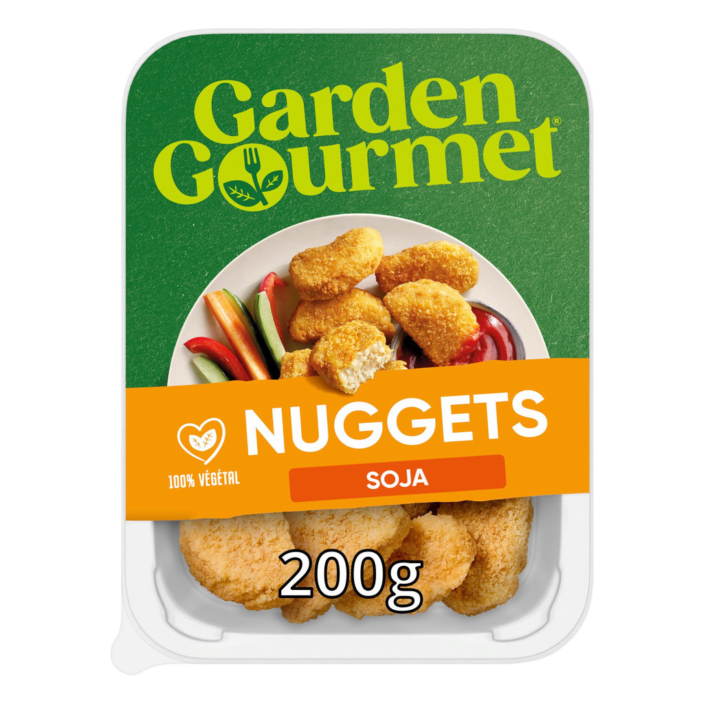 GARDEN GOURMET Végétal Nuggets Soja et Blé 200 g