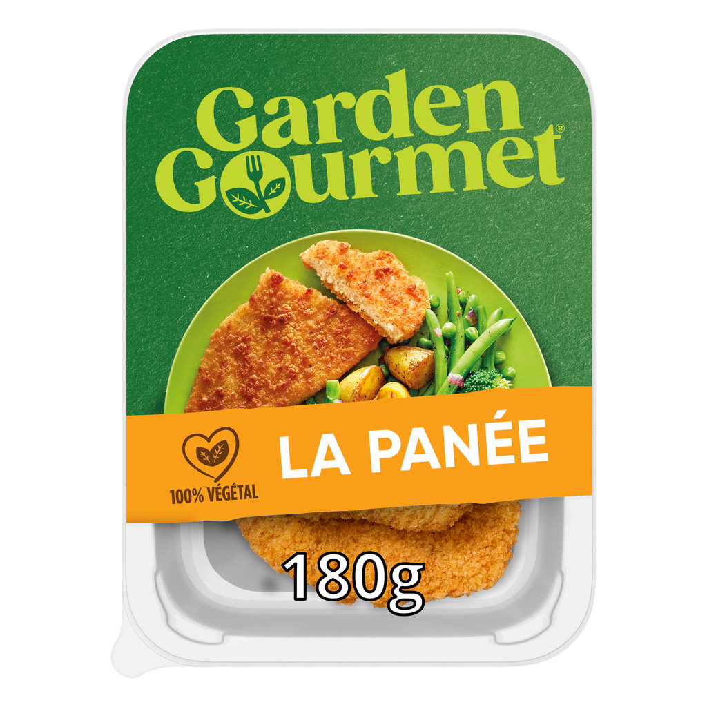GARDEN GOURMET Végétal La Panée Soja et Blé 2 pièces 180 g