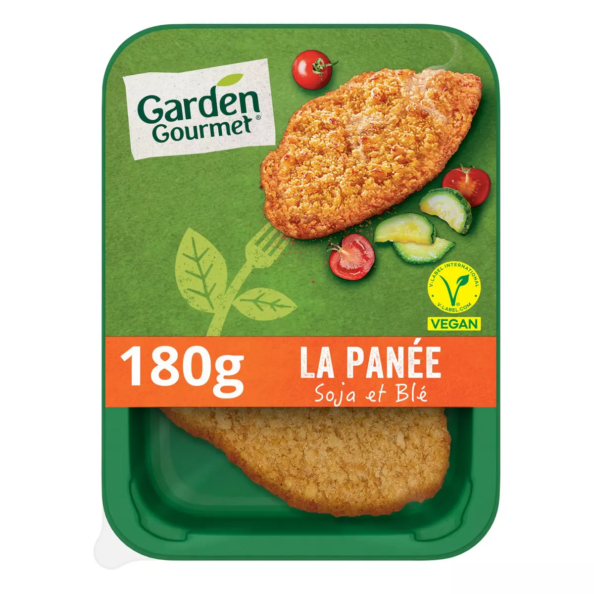 GARDEN GOURMET Végétal La Panée Soja et Blé 2 pièces 180 g