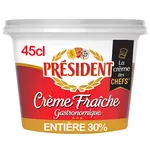 Président PRESIDENT Crème fraîche épaisse entière 30%MG