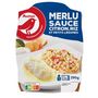 Voir la diapositive 2 : AUCHAN Merlu sauce citron riz et petits légumes 1 part 290g