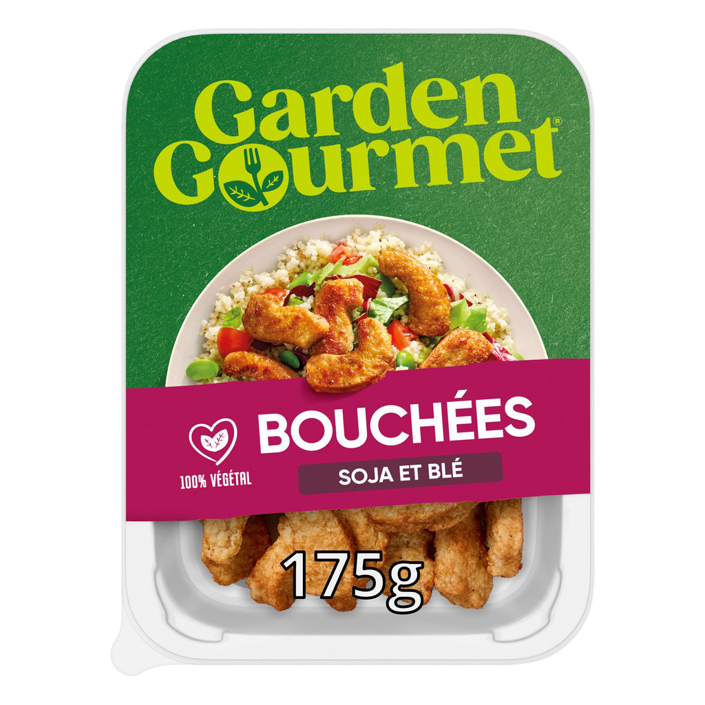 GARDEN GOURMET Végétal Bouchées Grillées Soja et Blé 175 g