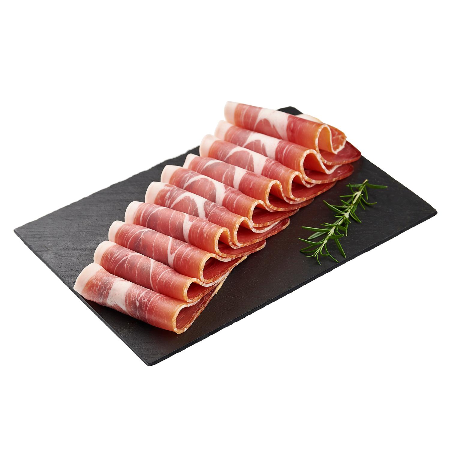 Voir la diapositive 2 : MICHEL DUPUY Jambon sec des Pyrénées supérieur 10 tranches 500g