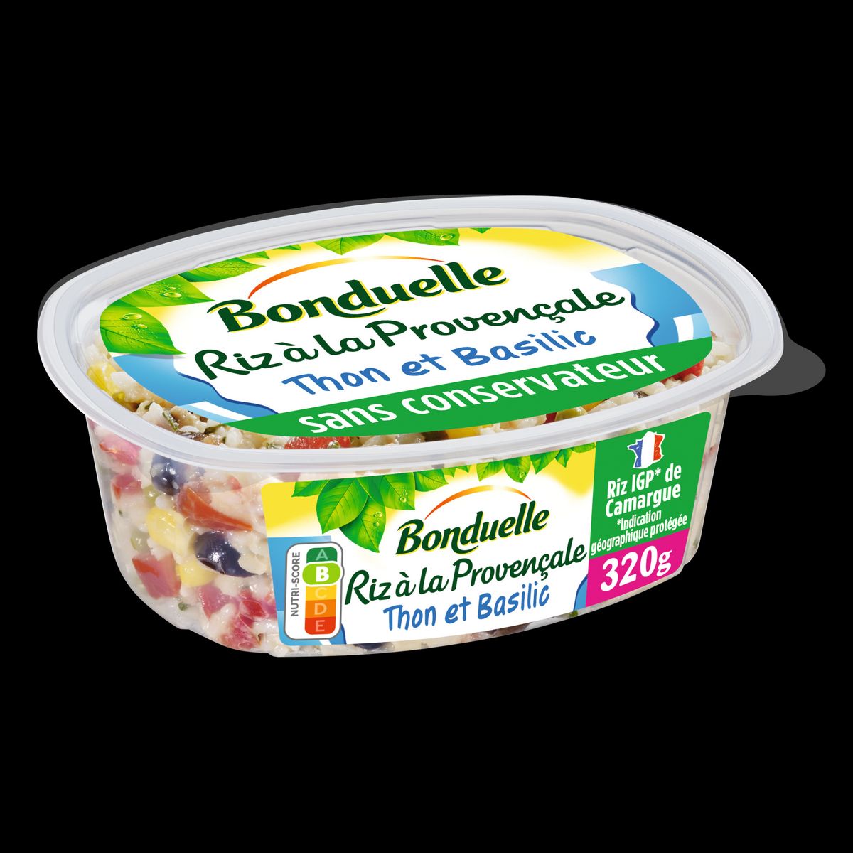 BONDUELLE Riz à la provençale thon et basilic 320g