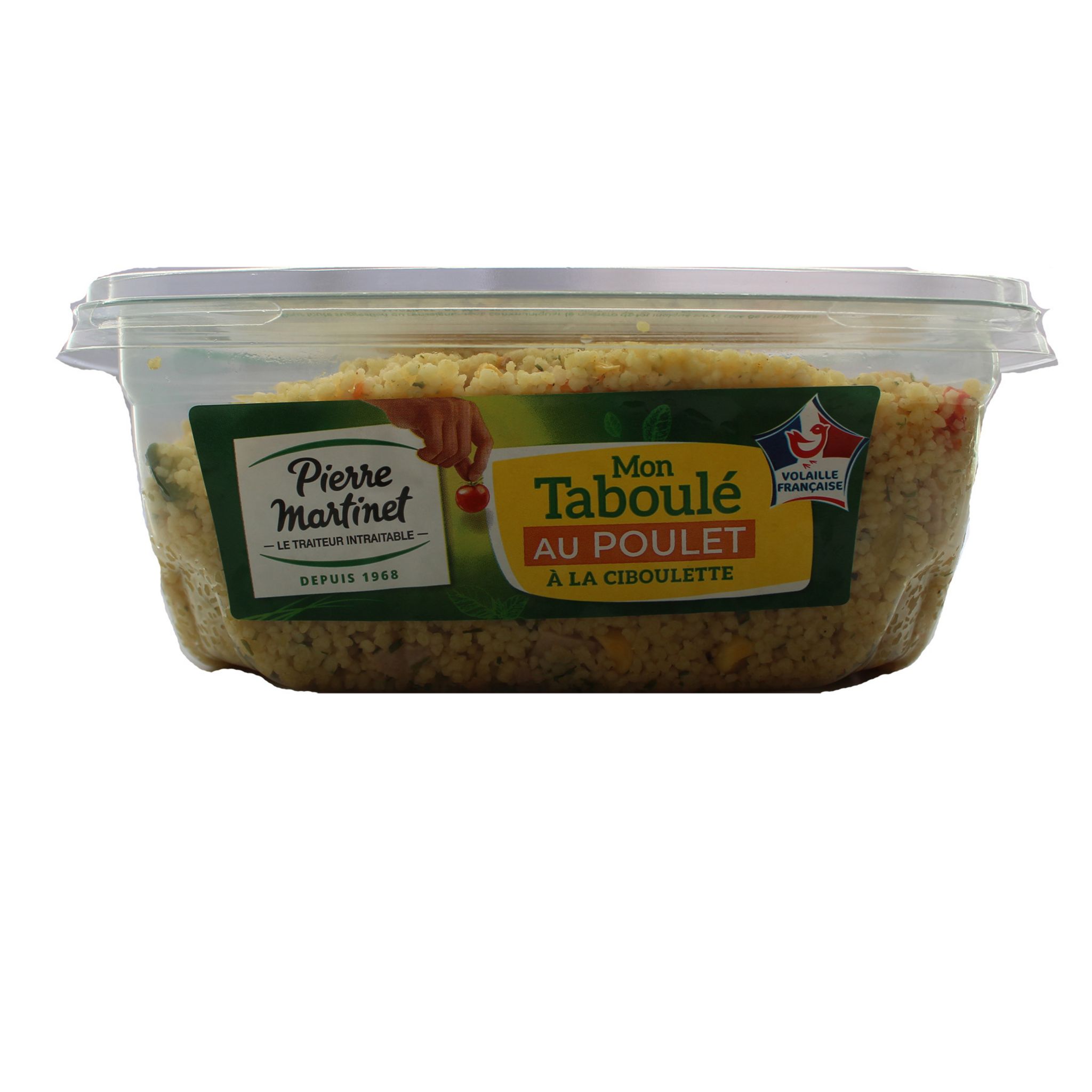 Voir la diapositive 4 : MARTINET Taboulé au poulet et à la ciboulette 500g