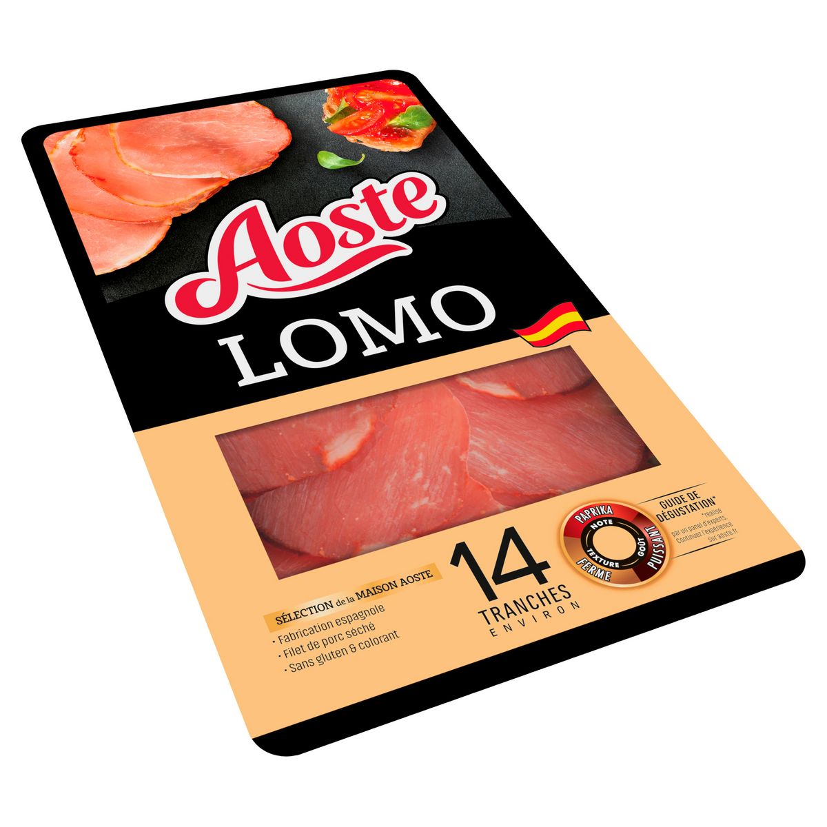 AOSTE Lomo 14 tranches 80g