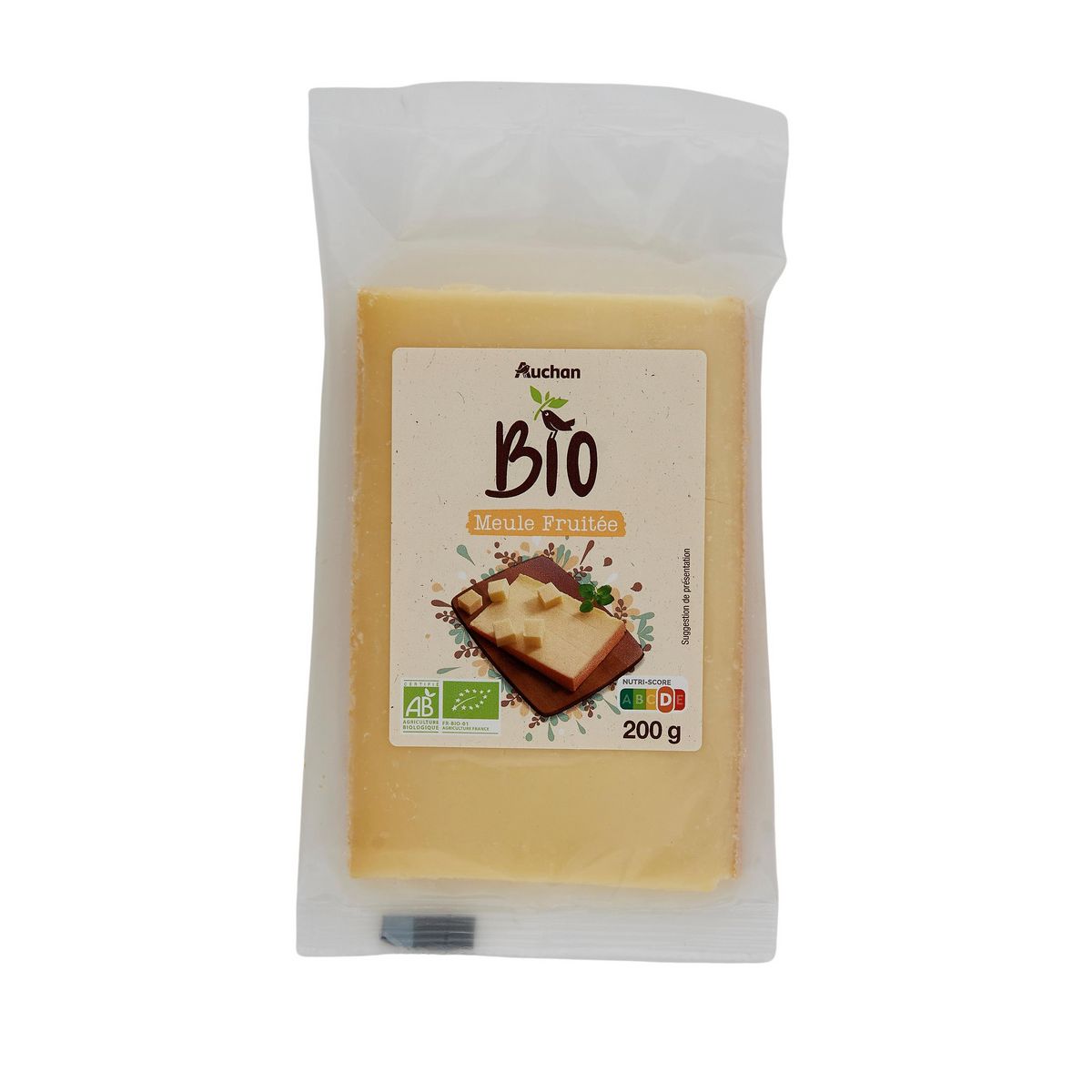 AUCHAN BIO Bio Meule fruitée 200g