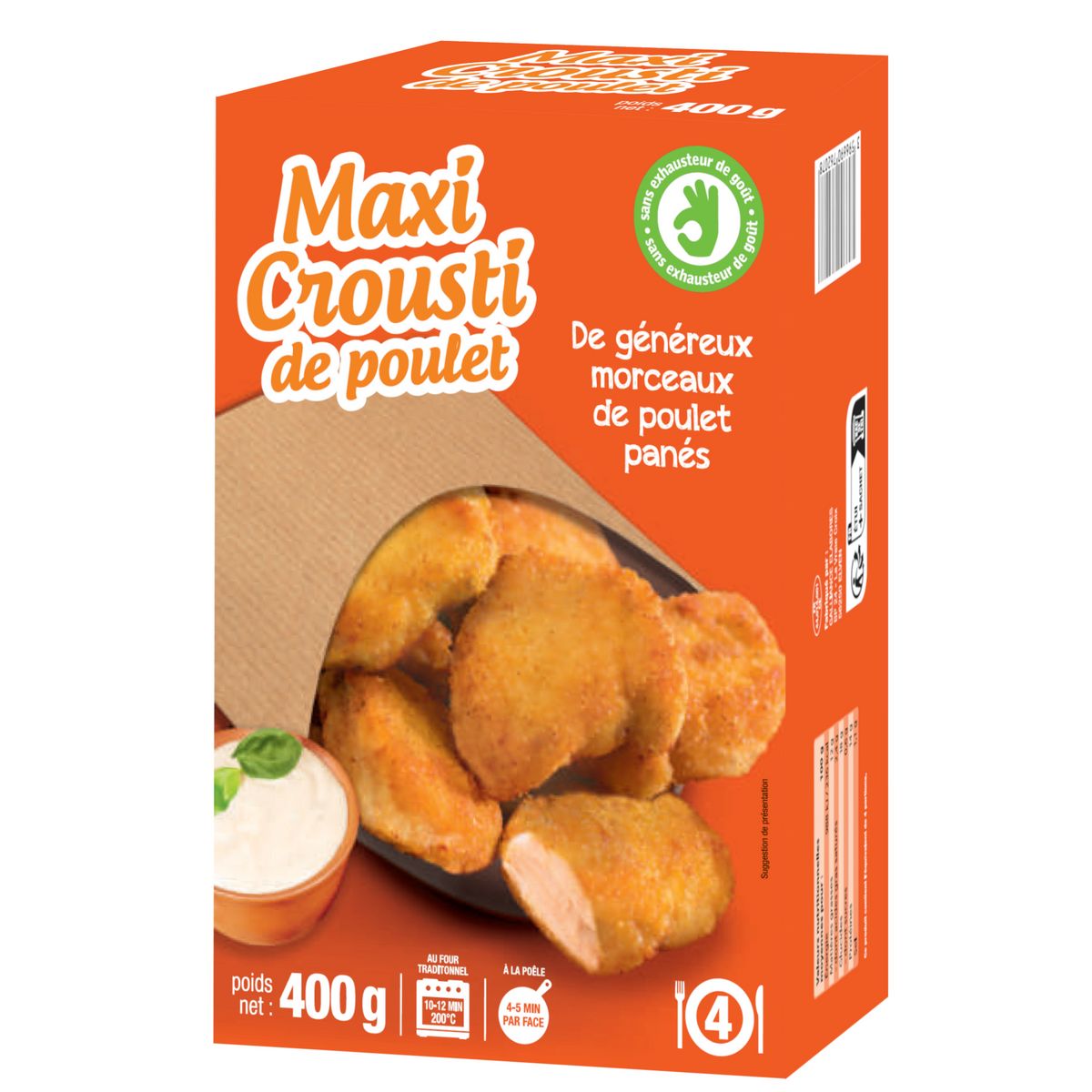 Crousti de poulet 400g