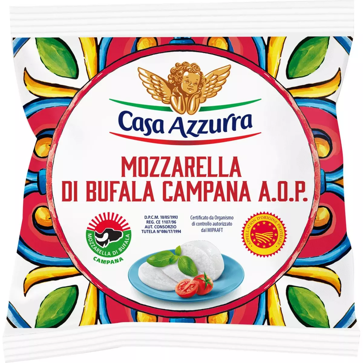 CASA AZZURRA Mozzarella di Buffalla campana AOP 150g