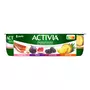 ACTIVIA Probiotiques - Yaourt au bifidus aux fruits panaché 8x125g