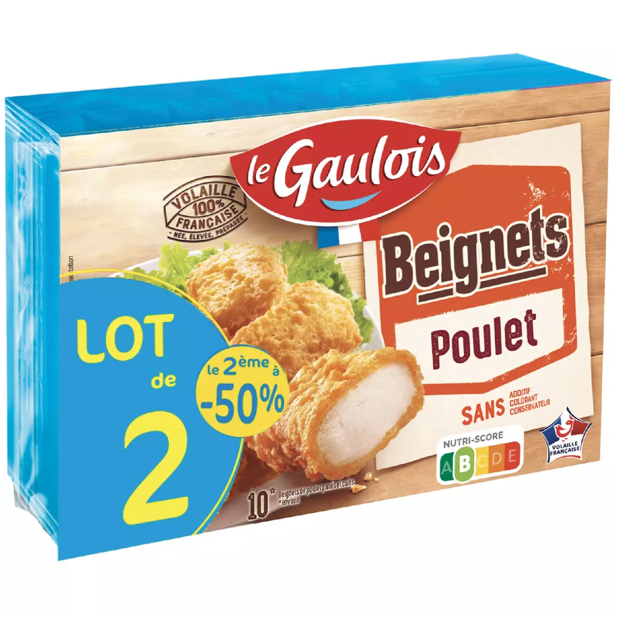 LE GAULOIS Beignets de poulet 2x200g