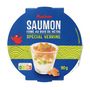 Voir la diapositive 3 : AUCHAN Saumon fumé au bois de hêtre spécial verrine 90g