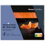 Voir la diapositive 2 : AUCHAN COLLECTION CULTIVONS LE BON Saumon fumé de Norvège au bois de hêtre 4 tranches 160g