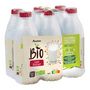 Voir la diapositive 2 : AUCHAN SOLIDAIRES BIO CULTIVONS LE BON Lait entier UHT 6x1L