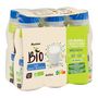 Voir la diapositive 2 : AUCHAN SOLIDAIRES BIO CULTIVONS LE BON Lait demi-écrémé UHT 6x25cl
