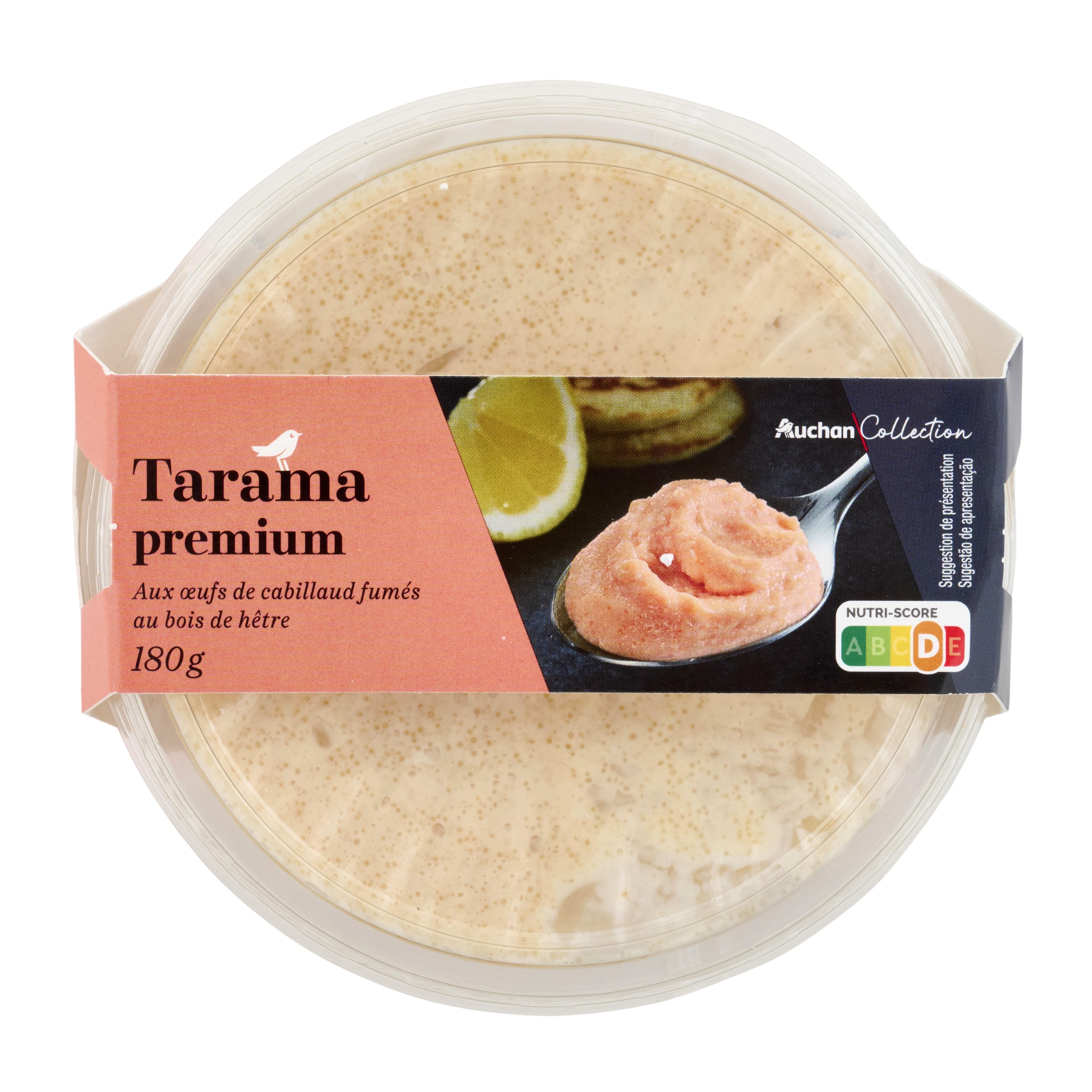 Voir la diapositive 3 : AUCHAN COLLECTION Tarama premium 180g