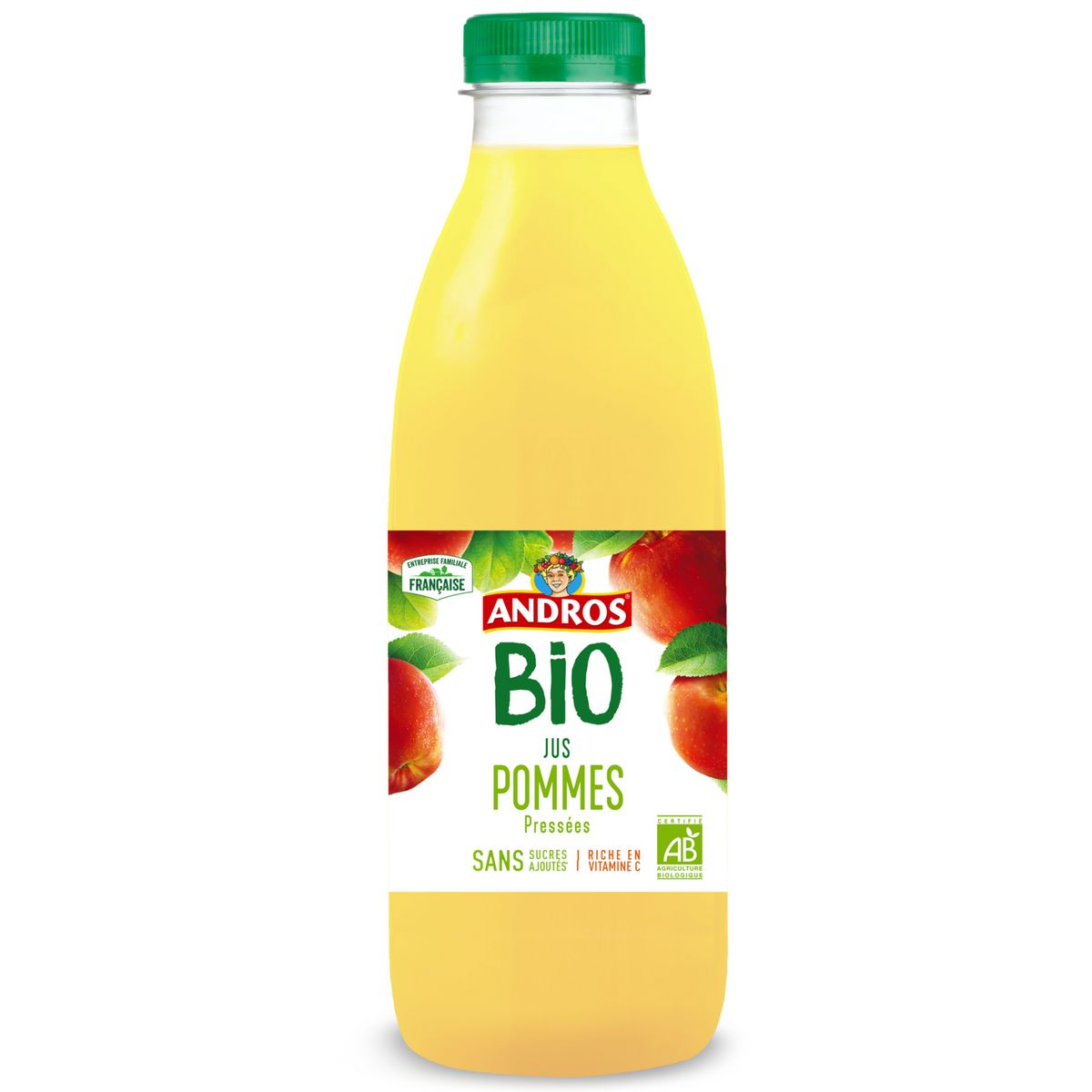 ANDROS Jus de pomme bio 75cl
