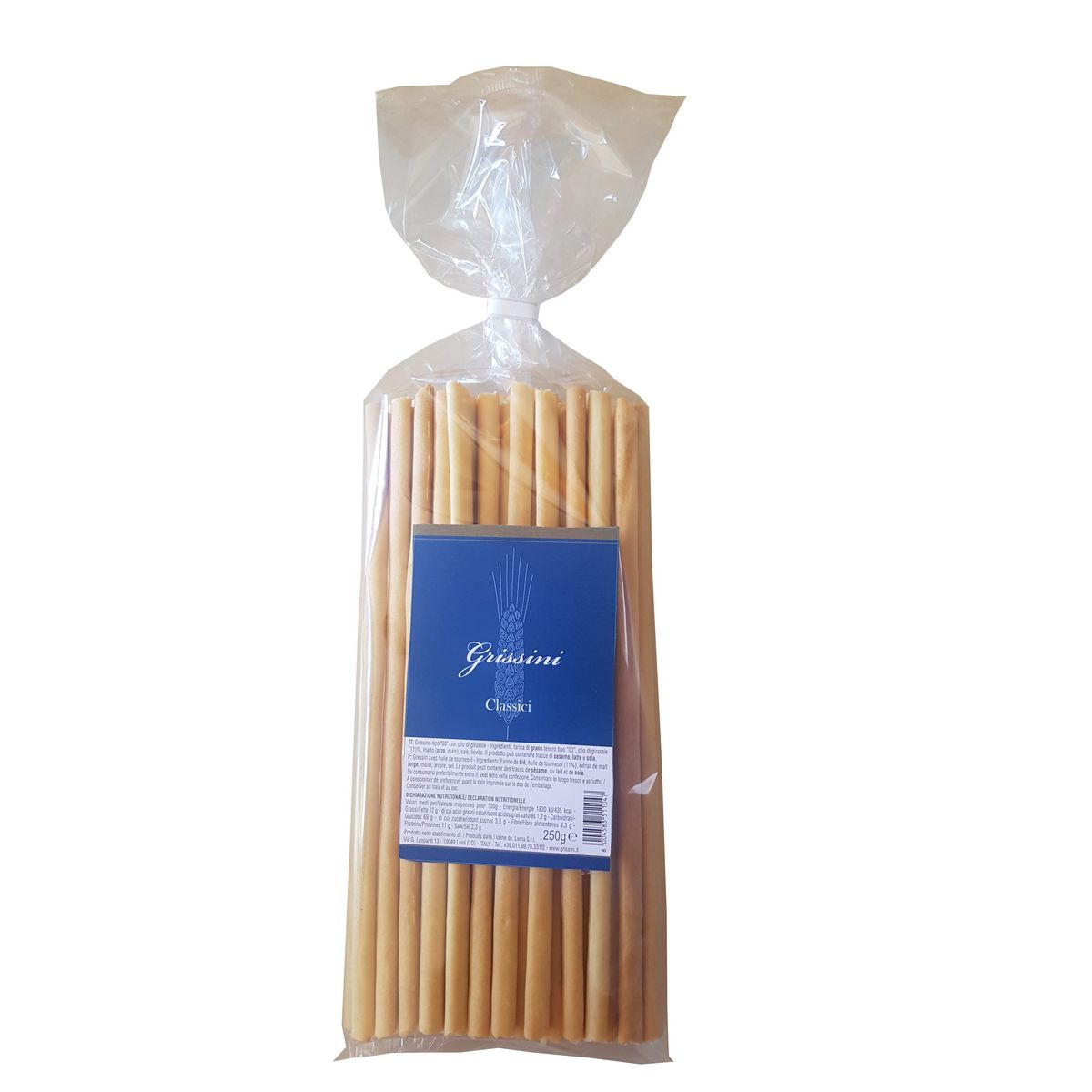 Gressins classiques 250g