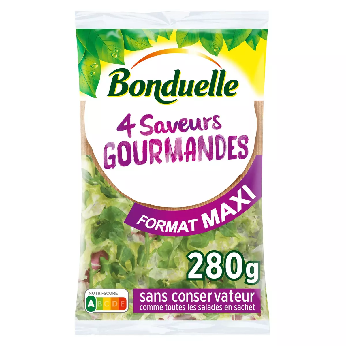 BONDUELLE Salade 4 saveurs gourmandes 280g