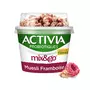 ACTIVIA Probiotiques - Yaourt au bifidus mix&go muesli framboise et graines de chia 170g