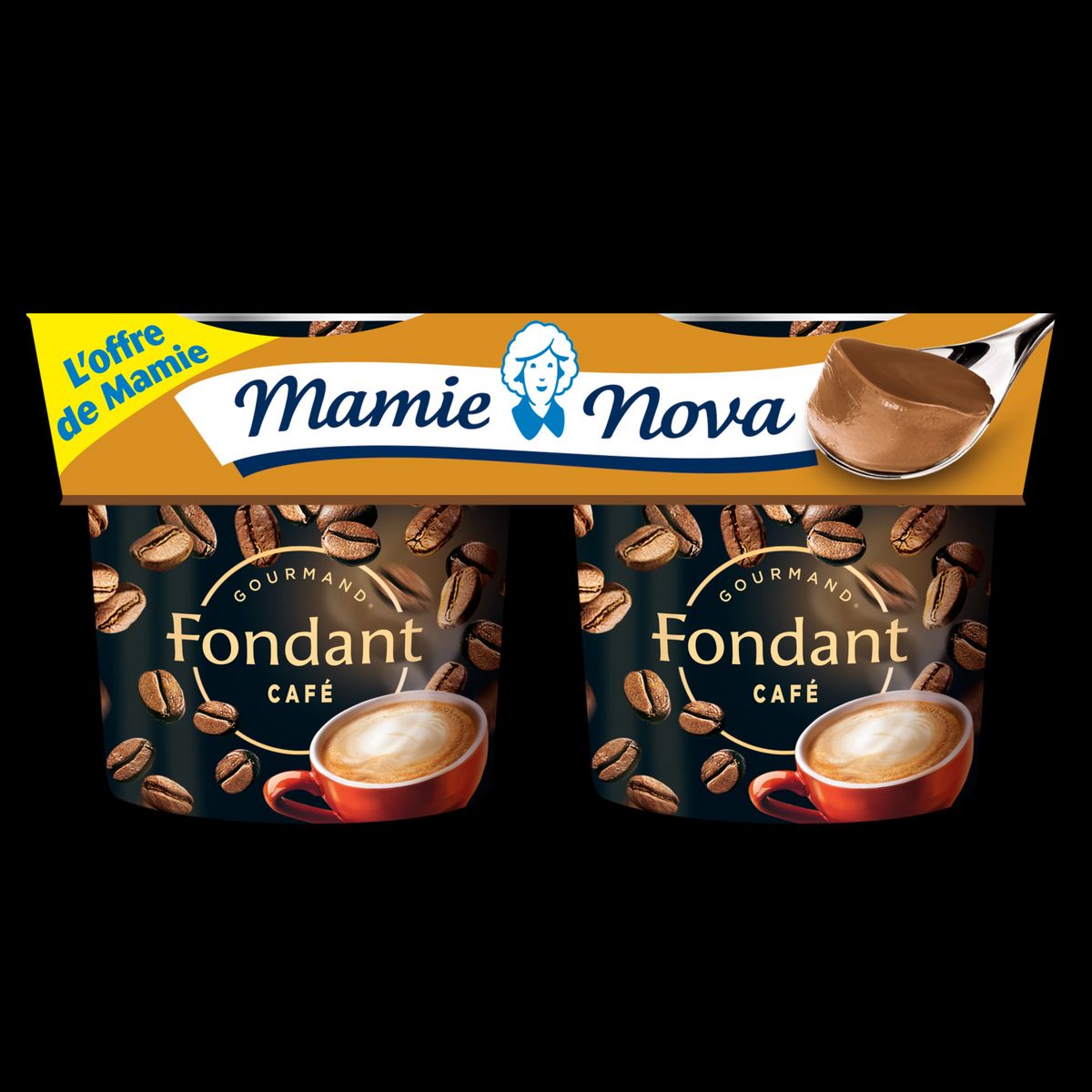 MAMIE NOVA Fondant au café 2x150g