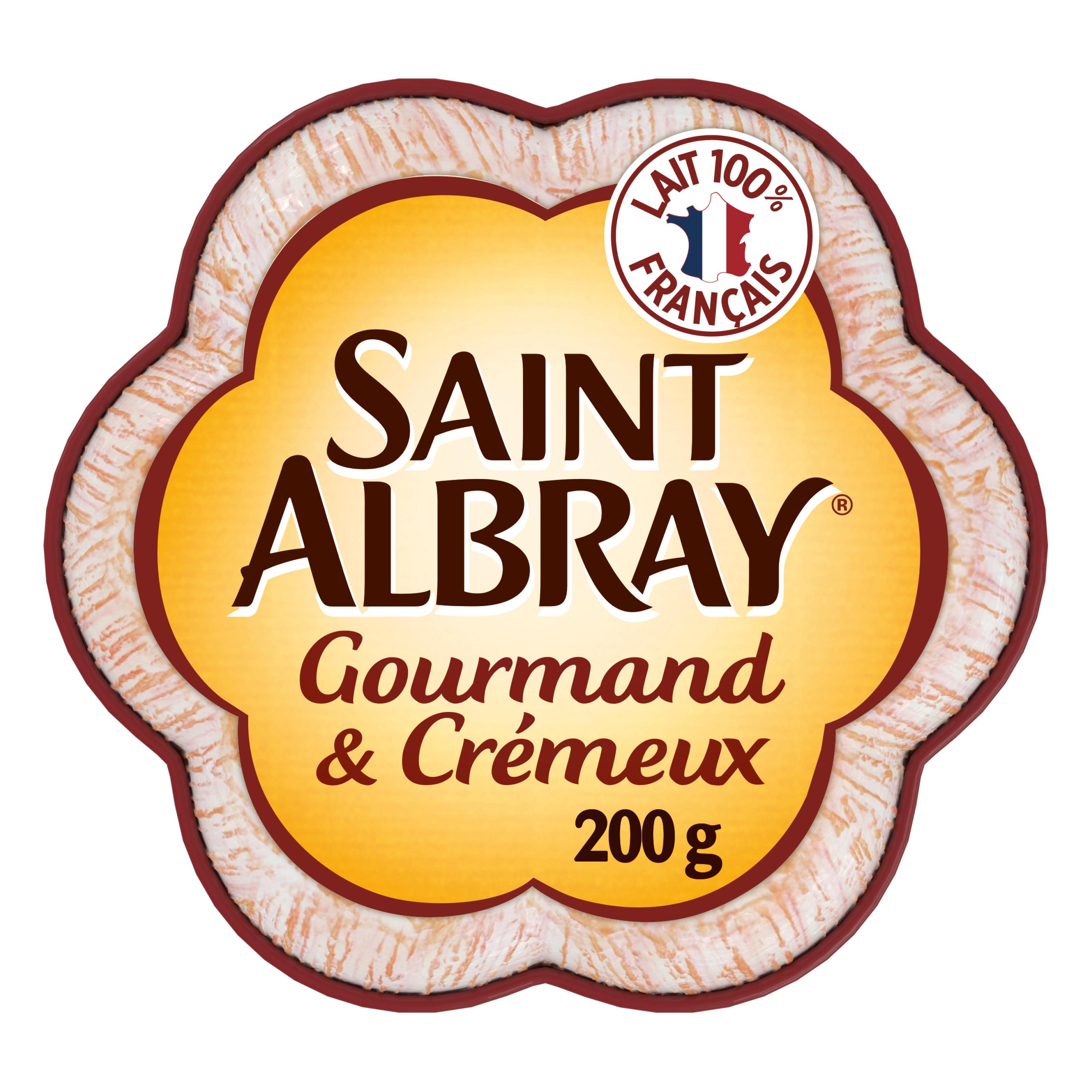 Voir la diapositive 2 : SAINT ALBRAY Fromage gourmand & crémeux 200g